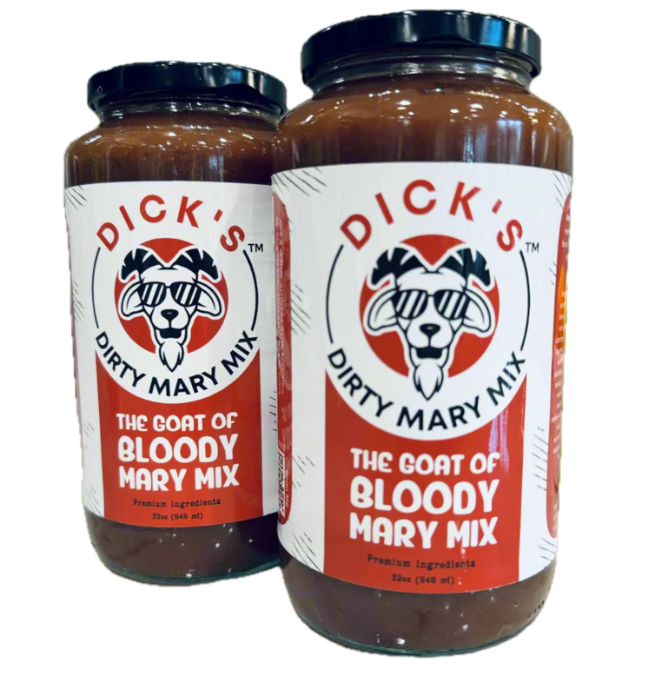 Dick's Dirty Mary Mix | Craft Bloody Mary Mix | 2 Pack | Free Shipping