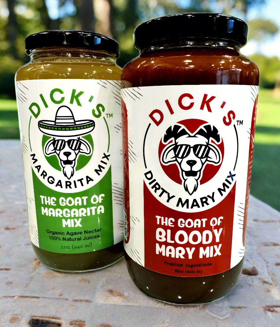 Dick's Mix & Match | Bloody Mary and Margarita Mix | 2 Pack | Free Shipping